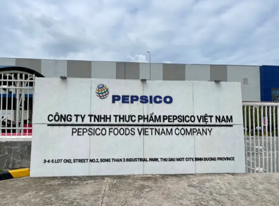 Nhà máy PepsiCo Việt Nam tại KCN Sóng Thần 3