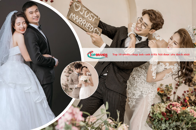 Top 10 studio chụp ảnh cưới ở Hà Nội đẹp, được yêu thích nhất