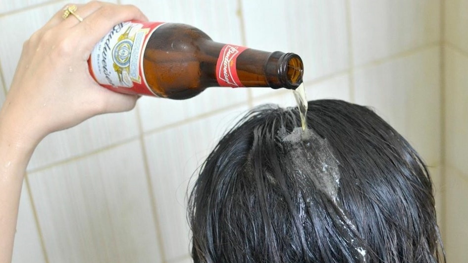 Công dụng của bia trong việc chăm sóc tóc