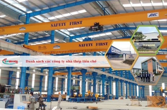 Danh sách các công ty nhà thép tiền chế cập nhật 2025