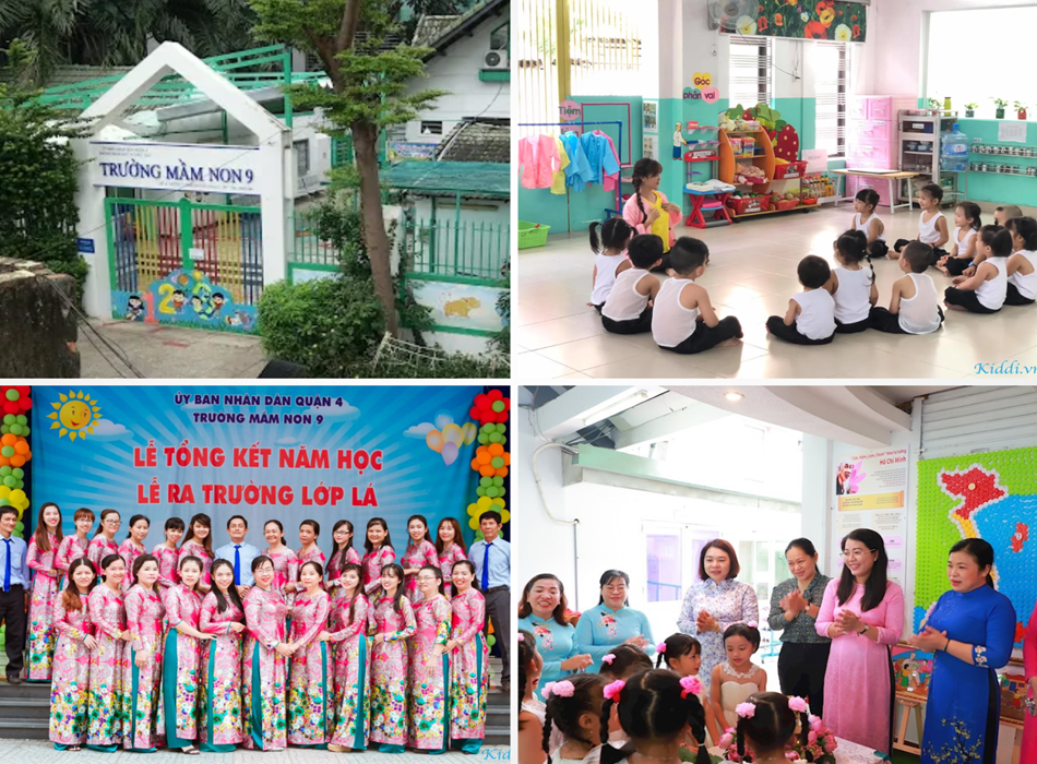 Trường Mầm Non 9 Quận 4 – Môi trường giáo dục chất lượng cho trẻ từ 2 – 5 tuổi