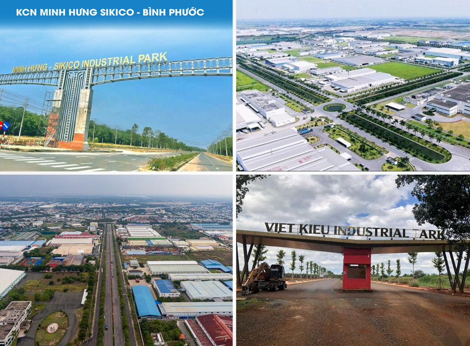 4 khu công nghiệp ở Hớn Quản, Bình Phước