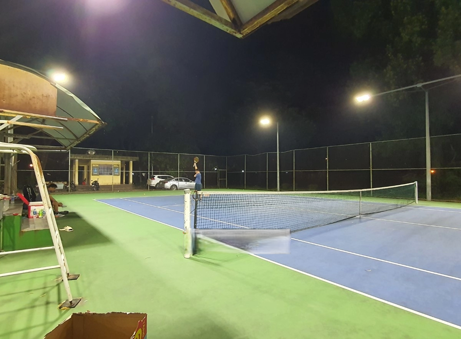 Sân tennis CT3BX2 Bắc Linh Đàm Hà Nội chất lượng để luyện tập
