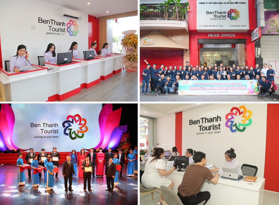 Benthanh Tourist – Công ty du lịch uy tín hàng đầu TP.HCM