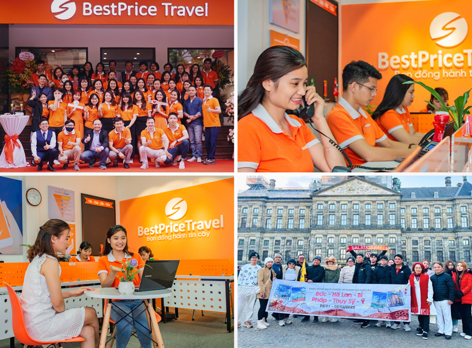 BestPrice - một trong những công ty du lịch trực tuyến uy tín hàng đầu tại Việt Nam
