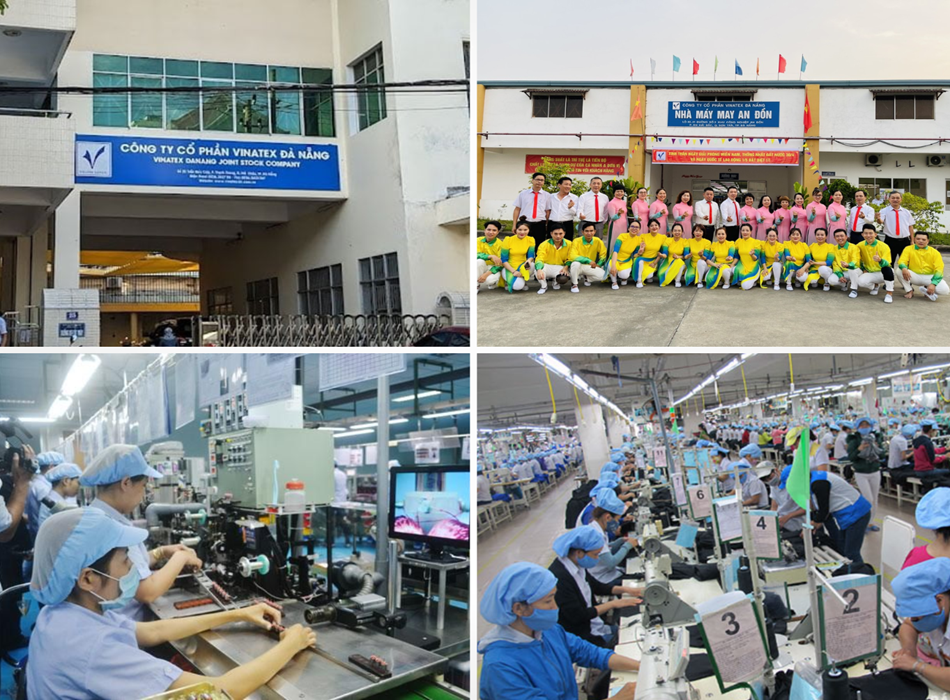 Công ty Cổ phần Vinatex Đà Nẵng – Gia công và xuất khẩu dệt chất lượng cao