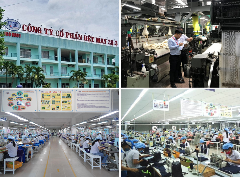 Công ty Cổ phần Dệt-May 29/3 – Chuyên sản xuất khăn bông và may mặc xuất khẩu chất lượng cao