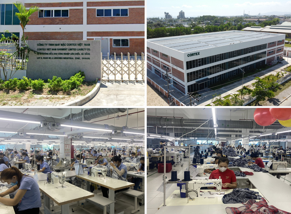 Công ty May mặc Cortex Việt Nam – Sản phẩm may mặc cao cấp, bền vững