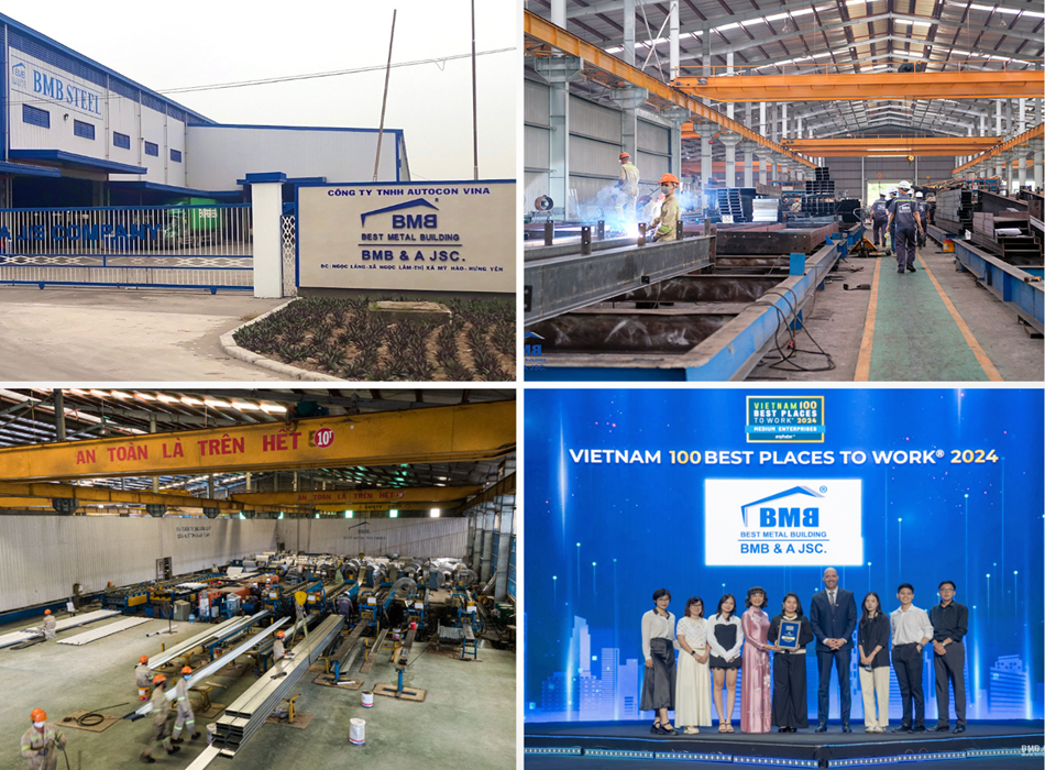 Công Ty BMB Steel – Đơn vị hàng đầu trong lĩnh vực nhà thép tiền chế tại Việt Nam
