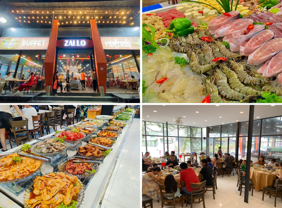 Zallo Buffet – Buffet hải sản ngon, giá rẻ tại Nha Trang