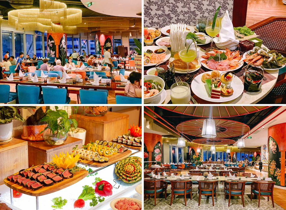 Buffet East Garden – Nhà hàng buffet hải sản sang trọng trong khách sạn The Empyrean Nha Trang